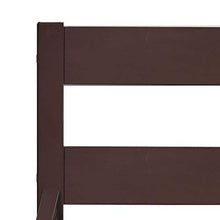 FAMIROSA Giroletto con 2 Cassetti Marrone Scuro Legno di Pino 90x200 cm-0606