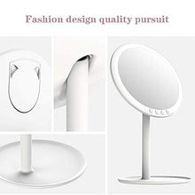 Makeup mirror Specchio per Il Trucco Desktop Desktop Portatile Pieghevole Ragazza dormitorio medicazione Trucco Luce Diurna LED Grande Specchio con Specchio per Il Trucco Leggero