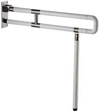 Maniglioni da bagno Non Slip pieghevole Supporto maniglia della guida, di sicurezza Grab Rails igienici corrimano Supporto da bagno della maniglia Ringhiera igienici bracciolo Handicap Accessori da ba