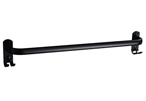 MBYW Portasciugamani Moderno Minimalista Portasciugamani Elegante per Il Bagno di Moda Portasciugamani da Bagno Europeo Nero Senza punzoni Barra portasciugamani da Bagno con Barra Nera