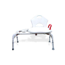 AYHa Bath Chair scorrevole Anziani Bagno Sgabello Inoltre Ampia corrimano pieghevole antiscivolo in alluminio Bagno Bathing Chair
