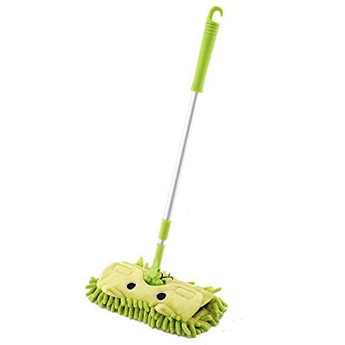 WAMSY Mop Mop per La Pulizia del Grammo Pulito per Bambini, Kit per La Pulizia delle Pulizie dei Bambini Gioco di Pulizia dei Giocattoli delle Pulizie dei Cartoni Animati per Bambini