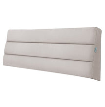 Xufei Cuscino per Schienale Triangolare Cuneo Cuscino Schienale Grande per Letto Comodino Imbottito Cuscino softcase Cuscino Singolo Lombare Imbottito, Beige (Dimensioni : 150×50×5cm)