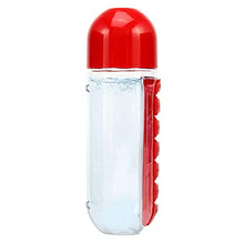 SANGAITIANFU - Kit 2 in 1 porta pillole con 7 scomparti, per esterni, portatile, una settimana