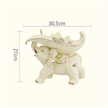 VHGYU Porta Bottiglie da Vino in Stile Europeo Creativo Tatuaggi Soggiorno Casa Moderna Ceramica Elephant Wine Rack Decorazioni Hotel Restaurant Crafts Bianco Idee Regalo per Gli Amanti del Vino
