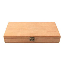 QINJLI 4 Cigar Humidor Cedar, lucidata a Mano Portatili sigari Scatole, con Serratura Cigar Box Box di stoccaggio