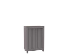 ARMADIO IN RESINA ANTIURTO CM 68X39X91H 2 ANTE TERRY CWOOD PER ESTERNO BALCONE