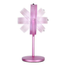 Specchio cosmetico a LED Specchio a LED 2 specchi HD Ingrandimento 3X Rotazione a 360 ° alimentata a Batteria Luce di riempimento Morbida Uniforme a LED, Base Antiscivolo