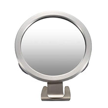 TOPBATHY Specchi Doccia Antiappannamento con Gancio Punzonato Specchio per La Casa Specchio per Il Trucco Specchio da Barba per Bagno Gabinetto
