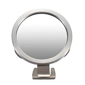 TOPBATHY Specchi Doccia Antiappannamento con Gancio Punzonato Specchio per La Casa Specchio per Il Trucco Specchio da Barba per Bagno Gabinetto