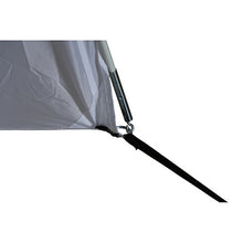 Siena Garden Gazebo Roma, Tenda per Eventi, 3,2 x 3,2 m con Struttura in Fibra di Vetro, Colore Bianco