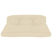 Goliraya Cuscini per Divani su Pallet 3 pz in Tessuto Nero/Grigio Talpa/Crema,Cuscino Quadrato,Cuscino da Esterno,Cuscino per Divano,Cuscino Pallet