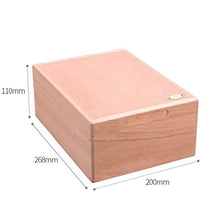 SCDZS Cigar Table Top Box - Ideale for i Viaggi versatilità, buona Tenuta, Portable Legno di Cedro