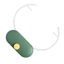 Fengyuanhong Lavabo Parete Bathroom Lavandino Rack Impermeabile Pieghevole Libero di punzonatura Lavabo, Verde
