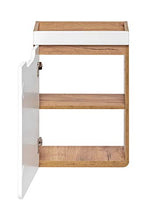 BIM Furniture Aruba 826 - Armadietto da appendere sotto il lavello, 40 cm, colore: Bianco lucido