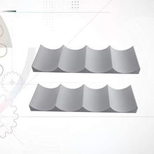 Hemoton 2 Pezzi di Plastica Vino Impilatore Frigorifero Soda può Organizzatore Portabottiglie di Birra Portabottiglie per Armadio Frigorifero