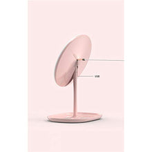 Specchio Per Il Trucco Specchio per il trucco con specchio per il trucco illuminato con specchio 10X Ingrandimento per il tocco con specchio per la regolazione dello specchio cosmetico LED regolabile
