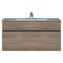 bonussi Mobile Bagno Sospeso 60 cm Lavabo Specchio e Cassettone Gabriel Rovere Well