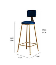 CSQ-Confortevole Sgabello Trucco, casa Camera da Letto Sedia Sgabello da Pranzo Decorativo Poltrona da Salotto Balcone Sedia di Svago di Bellezza Reception del Salone Mobili Decorativi