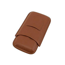 WAWAYU Portasigari, Portable Cigar Box, può Contenere 3 sigari, in Pelle Cigar Humidor Adatto a casa, Viaggio d'Affari e Viaggi