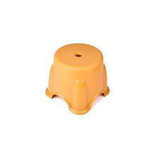 Sgabello di plastica Sgabello a sgabello antiscivolo addensato Sgabello da bagno Sgabello da bagno Sgabello da bagno 22.5x26.5x20.5cm, 24x29x25cm, 27x32x28.5cm ( Color : Yellow , Size : Small )