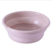 1PC Outdoor Pieghevole Lavabo Pieghevole Benna Contenitore Portatile Bacino Pieghevole in plastica lavabo Accessori per Il Bagno, S Blu