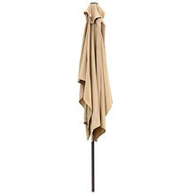 ZJDMF Terrazza Giardino Ombrellone Ombrellone da Balcone Anti-UV Rettangolare Inclinabile Tempo Libero Protezione Solare Antipioggia Dimensioni 2x3Mx2.4M / 6.56x9.8x7.87FT