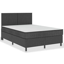 SKM Letto a Molle Grigio Scuro in Tessuto 160x200 cm (78.93kg)