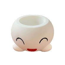 kdjsic Smile Expression Flower Pot Stampo in Silicone per Resina epossidica Concrete Clay Succulente Portacandele per fioriera