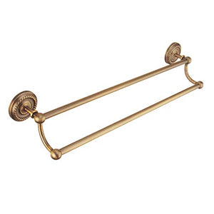 MGMDIAN Towel Bar Rail -Bagno Asciugamano Appeso portasciugamani-Doppio portasciugamani-Porta Asciugamani Doppio palo