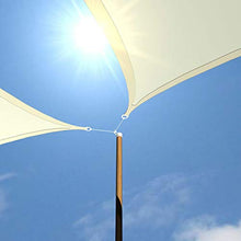 AMANKA UPF50+ Tenda da Sole UV - 3x5 Rettangolo Poliestere Idrorepellente - Vela Protezione Solare