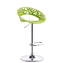 Bar Stool scrivania sedia girevole idraulico regolabile con cromo lucido Base Sedie da pranzo di gas dell'elevatore di Base, Widen ABS sede For Breakfast Bar Caffè di videogame resina Altezza Rotary L