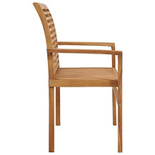 vidaXL Panca da Giardino con Cuscino Rosso 112 cm in Legno di Teak