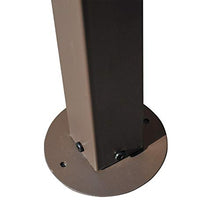 miozzi Gazebo da Giardino Impermeabile con Pannelli Laterali Beige 3x3m