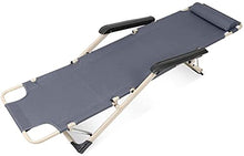 Zero Gravity Lettino prendisole, sdraio da giardino reclinabili Lettini e sdraio Mobili da esterno Letto pieghevole con cuscino per spiaggia Piscina Patio esterno Giardino Campeggio 100 kg max (Colore