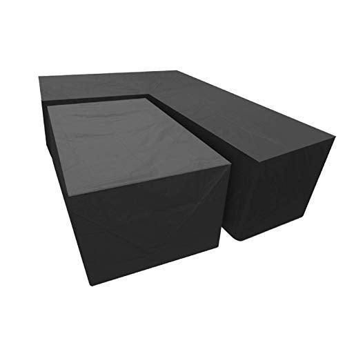 N\C Copridivano da Esterno 215X215X98X68cm + 155X95X68cm Copridivano Antipolvere Impermeabile per Esterni