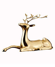 JL Deer Holder Forma Vino Wine Rack scaffale Scultura in Metallo pratiche Home Decorazione Mestieri