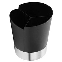 Taidda- Scatola di cannucce, squisita Scatola Nera, stoviglie 6,4x5,6x4,7 Pollici per la Cucina del Ristorante dell'hotel