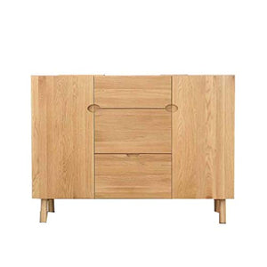 COUYY Solido Legno di Quercia Madia su Ordine Credenza mobili in Legno Naturale