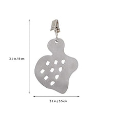 ZLDDE Clip per tovaglia Decorativa 7pcs Tovaglia Pesi Copertura da Tavolo Peso Pendente in Metallo in Metallo per la Festa Nuziale PIC-nic a casa (Color : Silver)