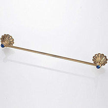 PYROJEWEL Mensole Bagno Bar Bar Rack Appendiabiti Singolo Rack Tutte Le 60 Centimetri di Rame Forato mensola da Bagno
