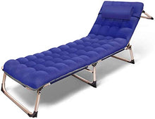 PAKUES-QO Sedie a Sdraio Pieghevoli reclinabili Lettino da Sole Portatile in Metallo per Uso Domestico Giardino Patio Spiaggia Sedie a Sdraio per Esterni-5