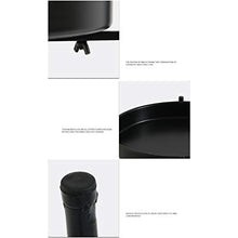 TONG HXF- Tavolino da caffè Semplice Doppio tavolino Piccolo Ferro da Stiro Divano Letto Camera da Letto tavolino Rotondo Durevole (Color : White)