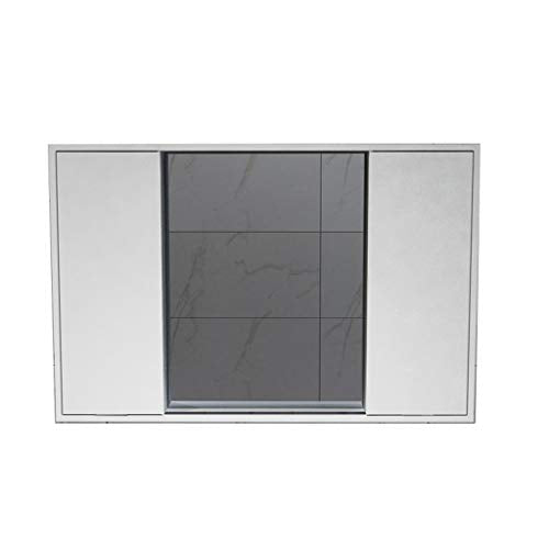 Armadietti a specchio Moderna Solido Legno dello Specchio del Gabinetto Push-Pull degli Specchi Bagno Gabinetto Specchio da Toilette Camera degli Specchi con Mensola