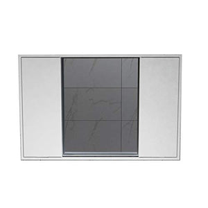 Armadietti a specchio Moderna Solido Legno dello Specchio del Gabinetto Push-Pull degli Specchi Bagno Gabinetto Specchio da Toilette Camera degli Specchi con Mensola