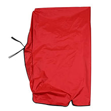 Yardwe Altalena Sedile di Copertura Giardino Yard Hanging Hammock Polvere Seggiolino Copertura della Sedia Swing all' Aperto Impermeabile Panno Rosso della Copertura di Ricambio per La
