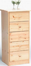 Steens 17800519 Comò Mario 89 x 42 x 35 cm, legno di pino massiccio