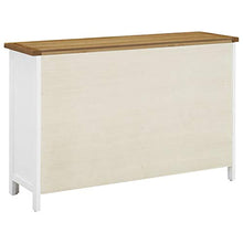 Festnight Cassettiera | Credenza con 6 Cassetti Mobiletto Mobile Arredo 105x33,5x73 cm in Legno Massello di Rovere