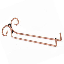 KUMOPYU Porta Ventose Appeso Cremagliera in Acciaio Inox Appeso A Parete Bicchiere da Vino Calice Scaffale Accessori per Utensili-Doppia Fila_ Porta Vino Arredamento Casa Porta Bottiglie