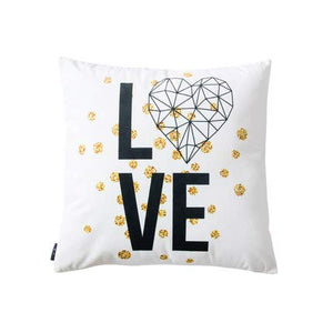 XMZFQ Fodera per Cuscino, Stampa Fronte-Retro, Fodera per Cuscino Decorativo Quadrata in Velluto con Cerniera Invisibile per Divano Letto, 45 * 45 cm, Set di 2,I